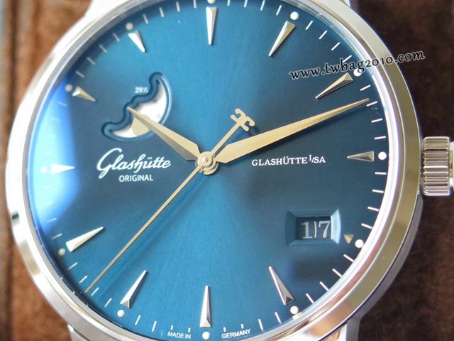 格拉蘇蒂原創議員大日曆月相腕表 Glashütte Original男士腕表  gjs1741